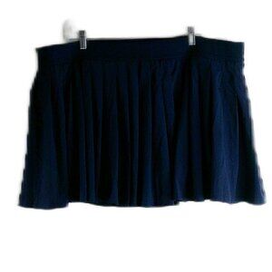 All in Motion - Navy Swim Skirt - Size 2X